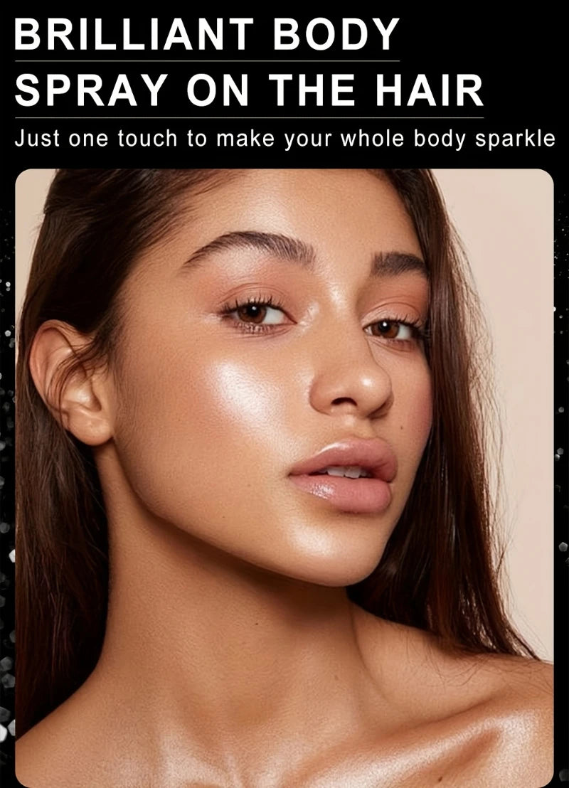 Body And Hair Glitter - Light Skin