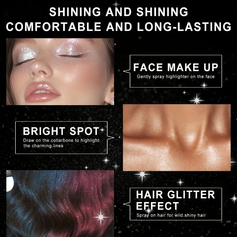 Body And Hair Glitter - Light Skin