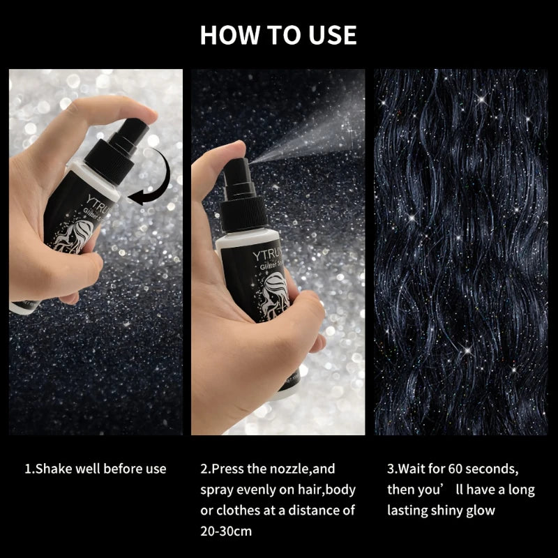 Body And Hair Glitter - Light Skin
