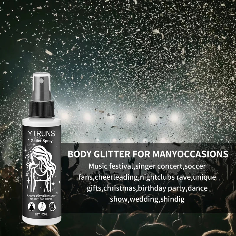 Body And Hair Glitter - Light Skin