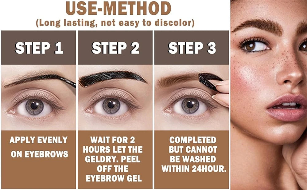 Dyeing Peel Off Eyebrow Eyeliner
