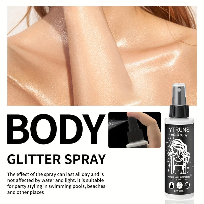 Body And Hair Glitter - Light Skin